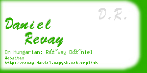 daniel revay business card